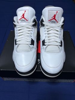 Jordan 4 Retro OG White Cement 2025 Size 12
