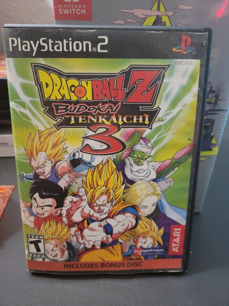 Dragon Ball Z Budokai Tenkaichi 3 Bonus Disc Nintendo Wii Video Game  Complete