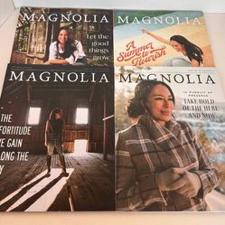 THE MAGNOLIA JOURNAL Magazine Premier Issue 22 to 25 -Chip Joanna Gaines HGTV