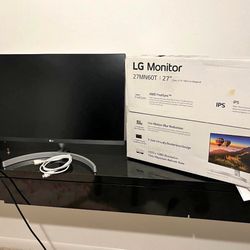 LG 27” Full HD IPS Monitor - Model 27MN60T