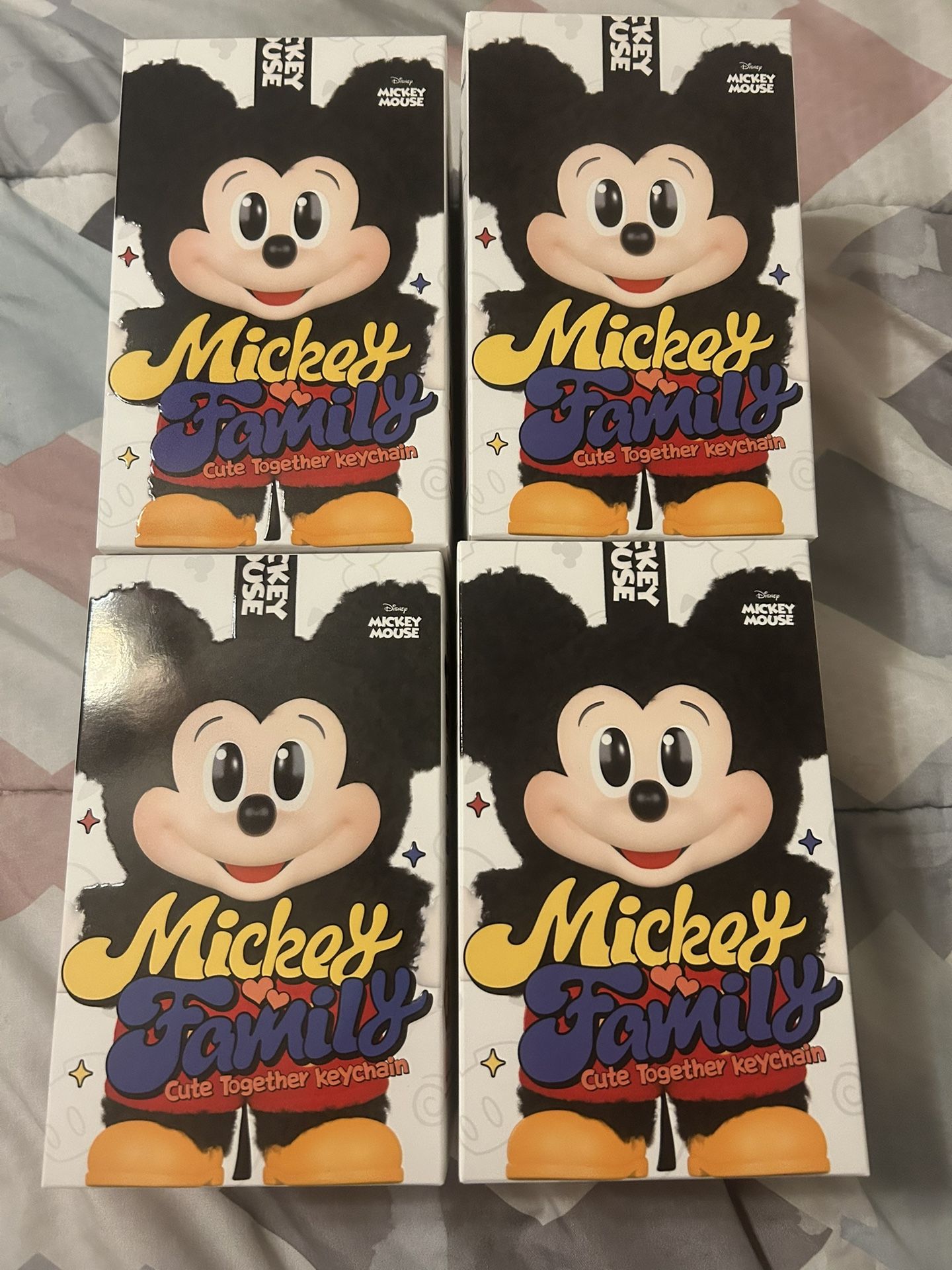 Mickey Family Keychain