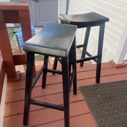 Black Stools 