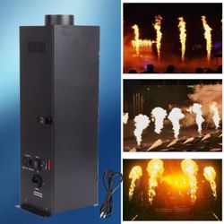 200W DMX Flame Thrower Effect Fire Stage Machine Party Projector Club DJ