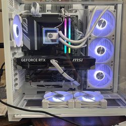 Clean White Gaming Pc