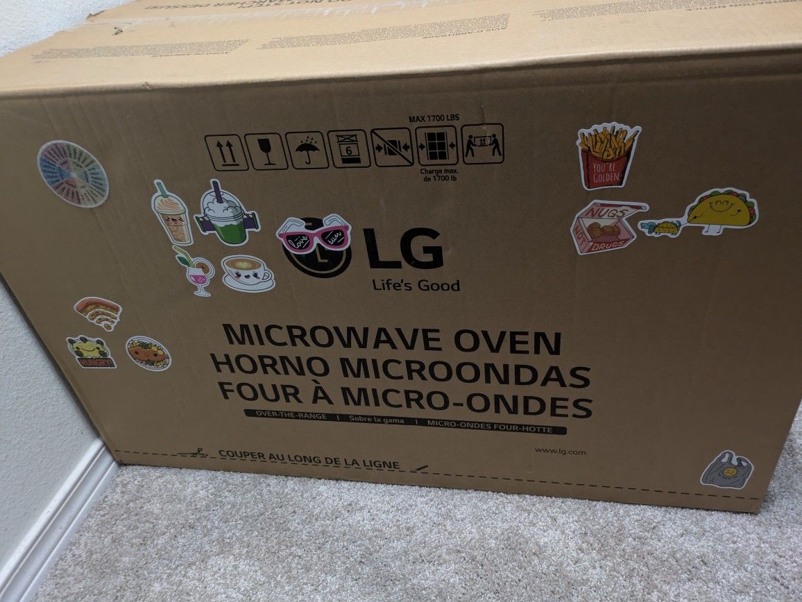 LG Over-the-Range Microwave MVEL2125F