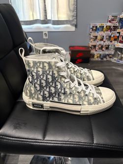 Dior Oblique High-Top Sneakers TAKING BEST OFFER