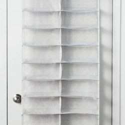 Hanging door shoe rack