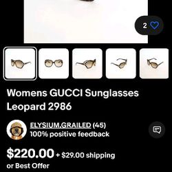 Gucci Leopard 2986