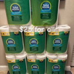 Total Home Paper Towels - 16 Rolls Total 