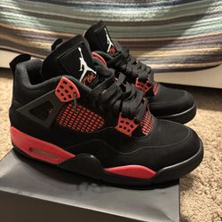 Air Jordan 4s Red Thunder 