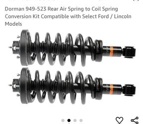 Ford Air suspension delete kit