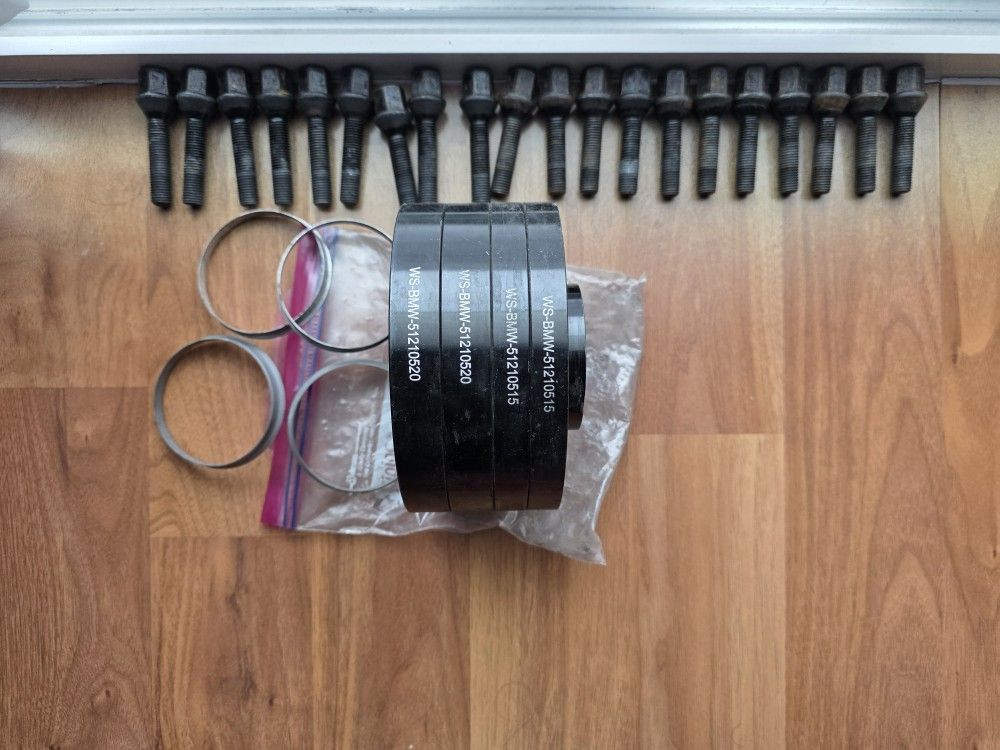 BMW Wheel Spacer Kit 15mm/20mm 5x120