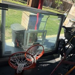72x48 glass regulation size commercial basketball hoop goal wall mount system