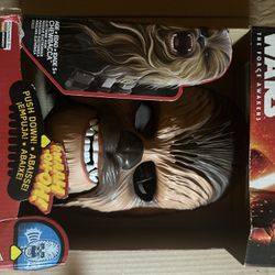 Star Wars Chewbacca Mask With Sound (In Box) Works !!$25
