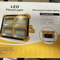 LED Flood Light Solar Powered