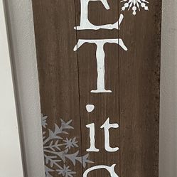 2 Sided Porch Sign 