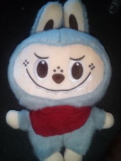 Great condition grey Labubu plush
