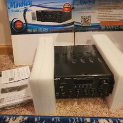 Brand New Never Used Moukey Amp