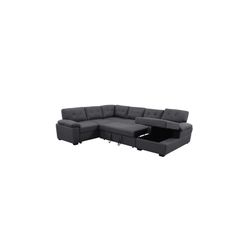 Alexent L-Shape Sleeper Sectional with Storage