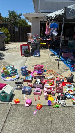 Garage sale Saturday and Sunday - prices vary.