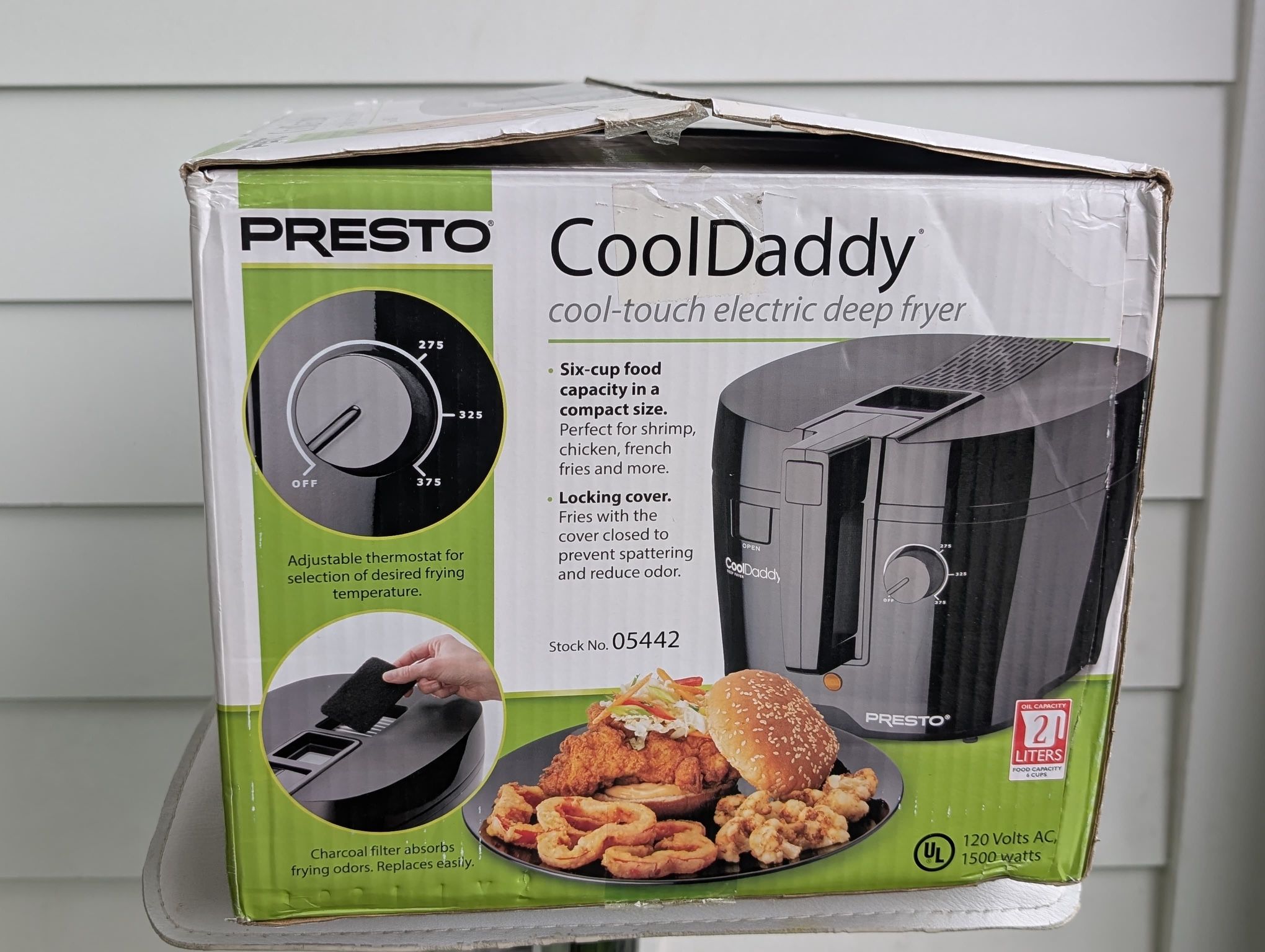 Presto CoolDaddy Electric Deep Fryer – Brand New, Never Used