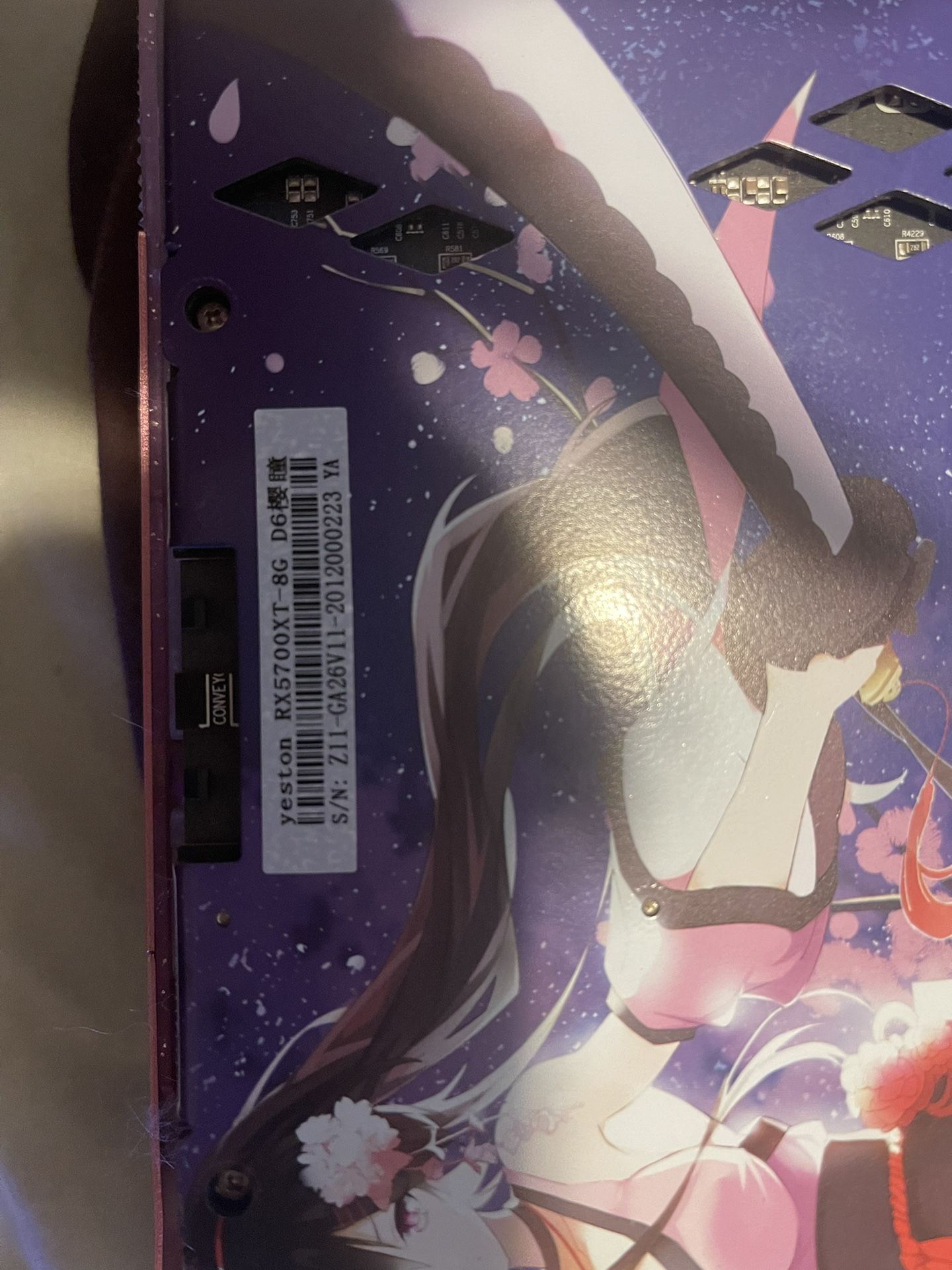 Yeston 5700xt 8G amd gpu limited edition