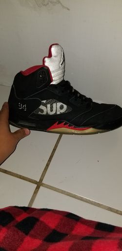 Supreme jordan 5's size 11