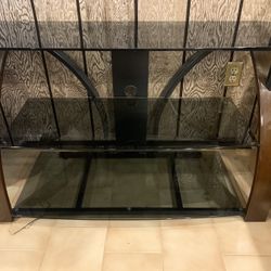 Glass TV Stand