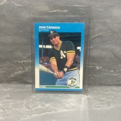 Fleer 87’ Jose Canseco Card 