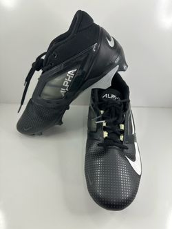 Nike Alpha Menace 4 Pro Shoes Mens 11.5 Football Cleats FD7037-001 Black