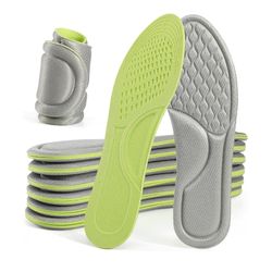 $1 each 2pairs(4pcs) brand new Anti Odour Shoe Insoles, Comfortable Replacement Shoe Insole Inserts, Foot Massage Breathable Shoe Soles Relief Insoles