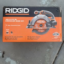 Ridgid Circular Saw Kit 