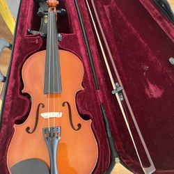 Violin With Case And Shoulder Rest. In San Francisco 