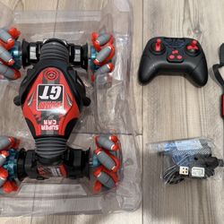 Brand New RC Stunt Car for Kids, Remote Control Stunt Gesture car with Music