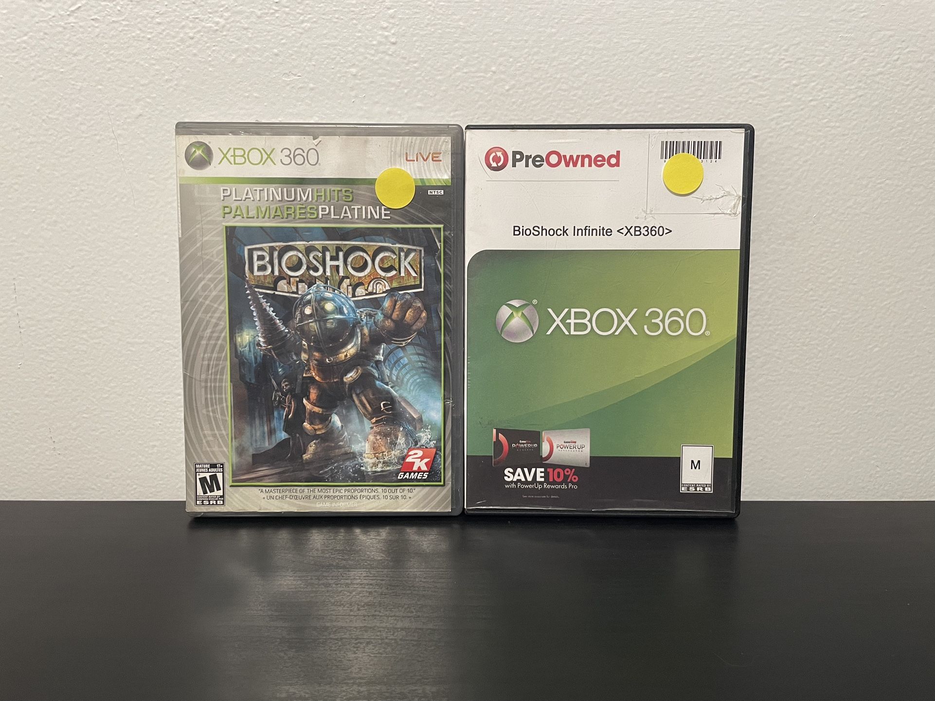 BioShock + Infinite Xbox 360 Bundle Microsoft Video Games Microsoft 2K Shooter