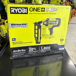 Ryobi 16 Ga Straight Finish Nailer 