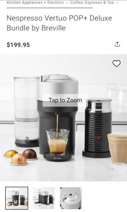 Nespresso Vertuo POP+ Deluxe Bundle by Breville