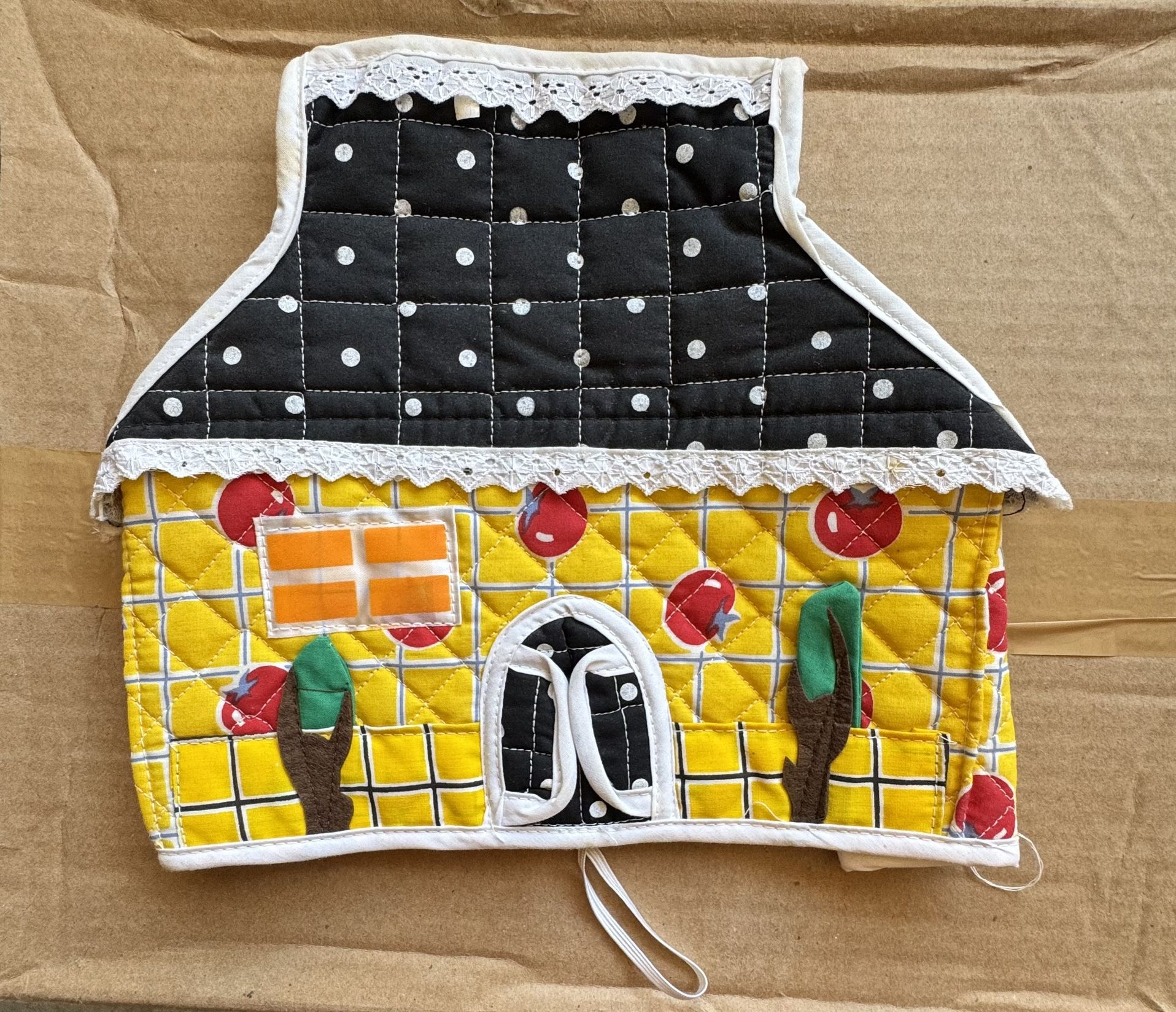 House Tissue Box Holder