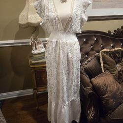 Nwt White Dress