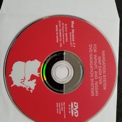 Navigation system map data DVD for infinity and Nissan systems
