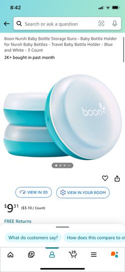 2 Bottle Storage Buns For Boon Bottles