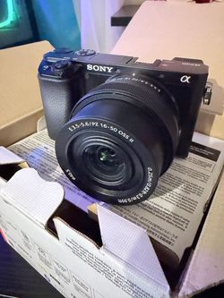 Sony A6100 + Lens & Godbox SL60W Light