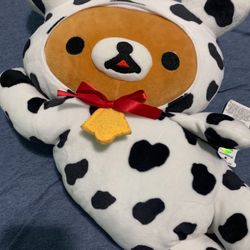 Rilakkuma Plushie Cow With Tags