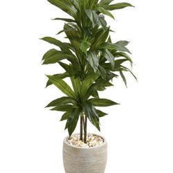 Artificial Plant And Pot