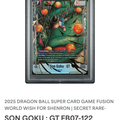 Dragon ball fusion world