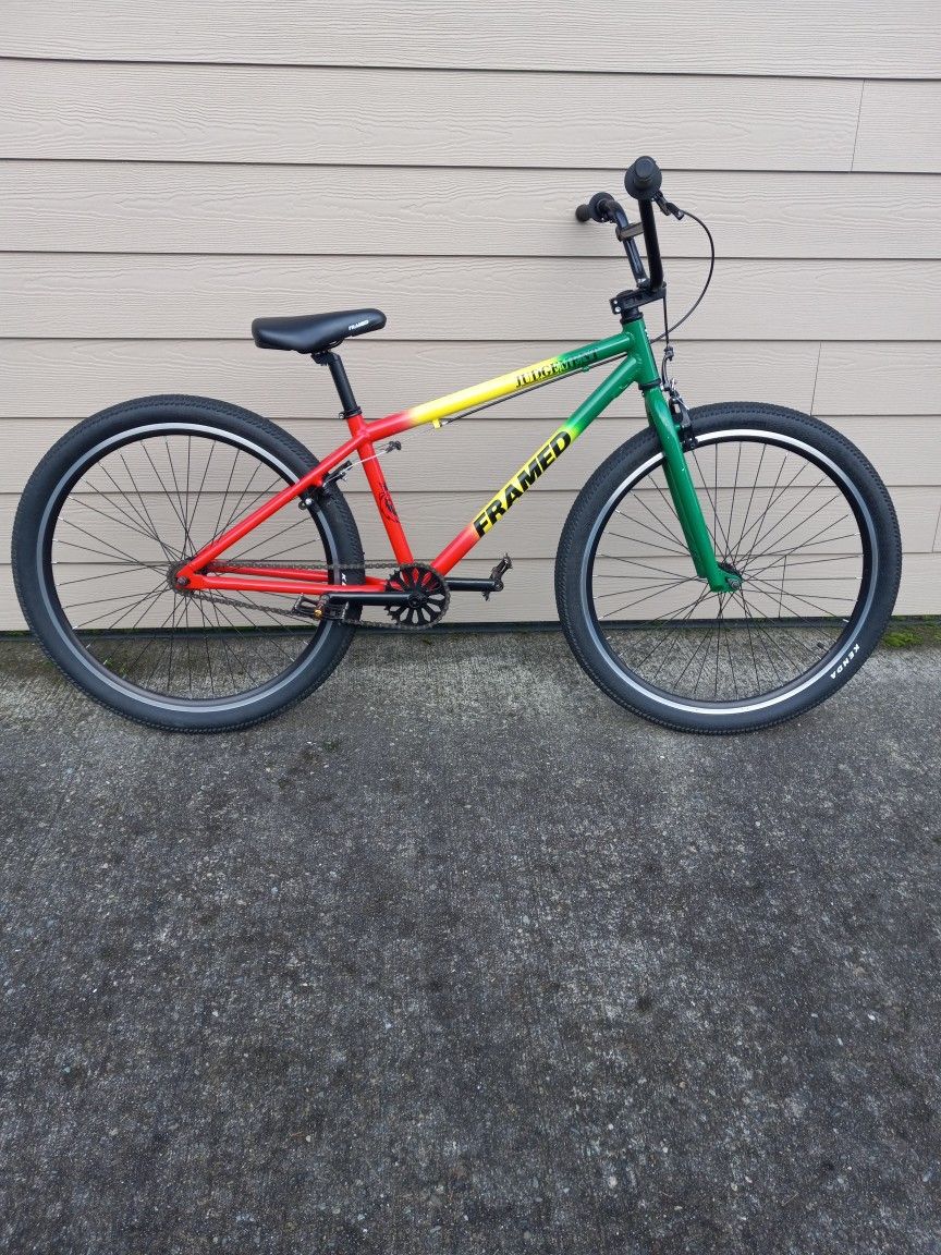 27.5" Bmx Framed Judgment Cruiser.