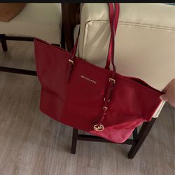 Michael Kors Leather Tote 