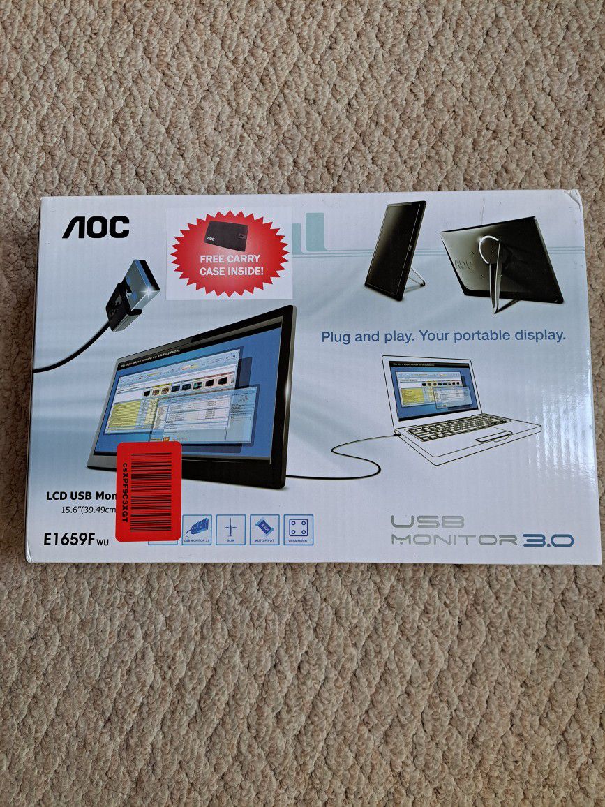 Aoc E1659F USB Monitor 
