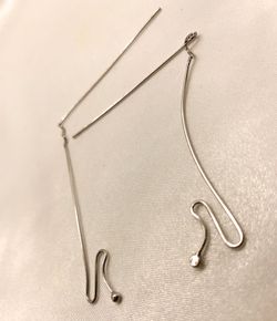Sterling Silver Drop Earrings 