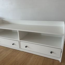 IKEA White TV Stand